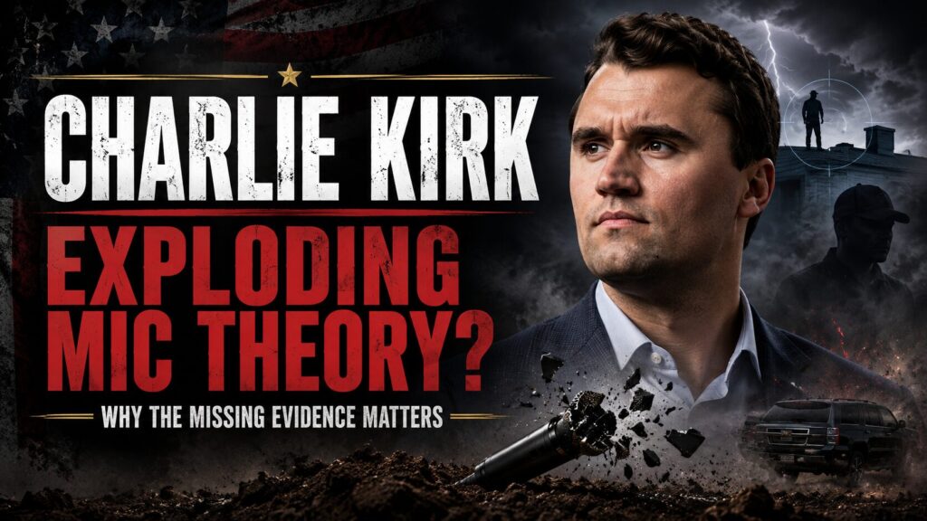 Charlie Kirk Exploding Microphone Theory - The Mikerock Show